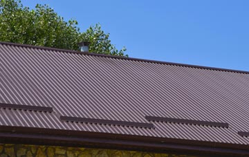 typical Huntercombe End corrugated roof uses